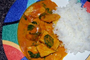 Thai Red Pork Curry - Sam\'s Way A nice spicy pork dish