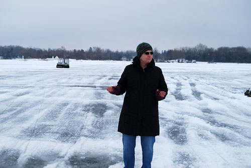 Walking on water made me happy